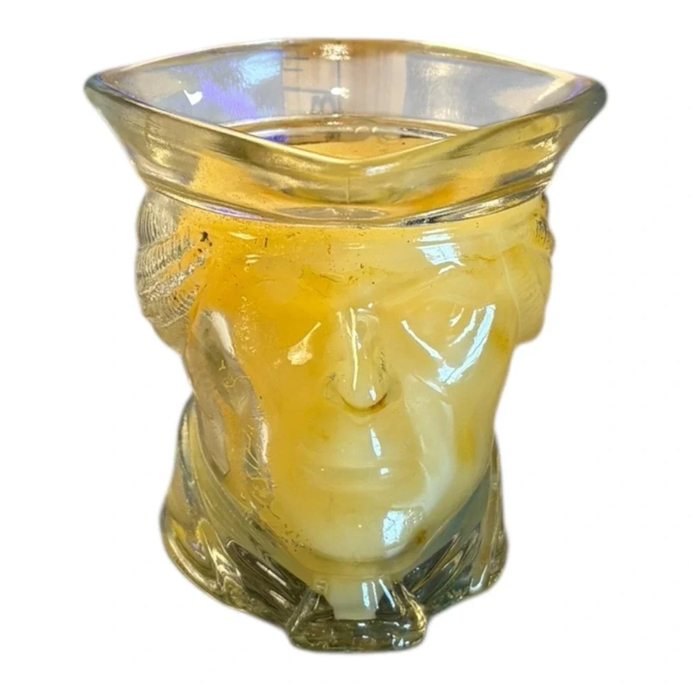 Avon Revolutionary Soldier Smokers Candle w/ Box –‎ Used Glass Mug